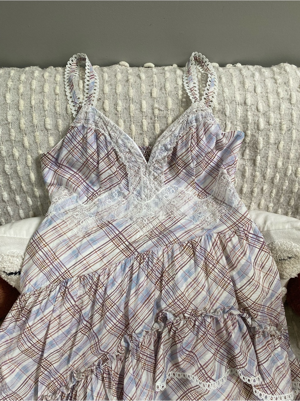{Anthropologie} The Bobbi Tiered Lace Dress - Picture 9 of 14
